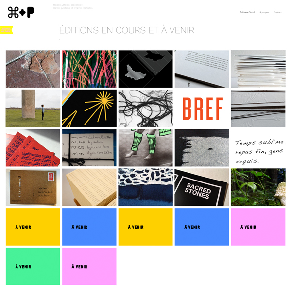 ⌘+P (Fr)<br><br>
Durant la pandémie, les résidences se sont arrêtées et Incident.RES a décidé de les remplacer, pour un temps, par une maison de micro-édition qui continue le travail de recherche et diffusion des artistes sous une autre forme : un écosystème des simples.<br>
⌘+P (prononcer Control P) est une maison de micro-édition de cartes postales et timbres d'artistes, un dispositif créé dans un contexte de pandémie pour faire circuler la création d'artistes en arts visuels. ⌘+P développe un réseau de diffusion et permet de mettre en présence une œuvre et un public.
⌘+P s'attache à des formes artistiques légères et rapides, propices à jouer avec les spécificités du médium. Dessins, collages, impressions en sérigraphie, gravure ou riso, fabrication numérique ou encore cartes postales graphiques ou conceptuelles ne sont que quelques exemples des possibles sur un support de 10,5 x 15 cm ou de 2,35 x 3,35 cm.<br>
Tous les quinze jours, ⌘+P invite un artiste à créer une carte ou un timbre en cohérence avec son travail. Le tirage est limité à 100 exemplaires, l'artiste reçoit 50 cartes et ⌘+P envoie une carte à 50 personnes. <br>
⌘+P existe grâce au partenariat avec le DRAC Bourgogne - Franche-Comté, l'École supérieure d'art et de design de Tours et le Centre de Création Contemporaine Olivier Debré (Tours).
<br>