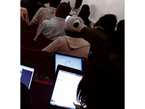 Un public attentif Google